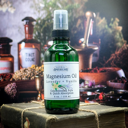 Lavender + Vanilla Magnesium Oil Spray