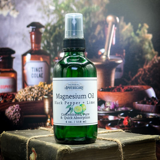 Black Pepper + Lime Magnesium Oil Spray
