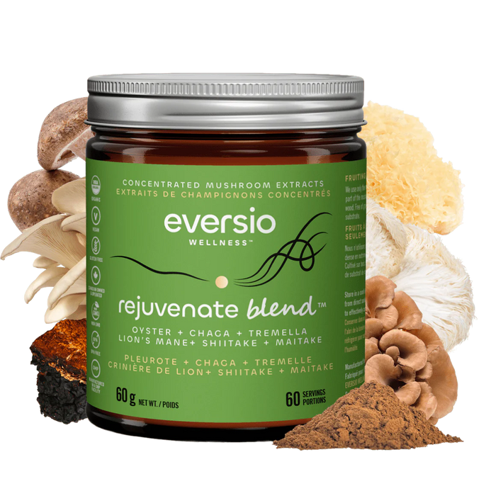 REJUVENATE Blend - Organic 6 Mushroom Extracts Blend