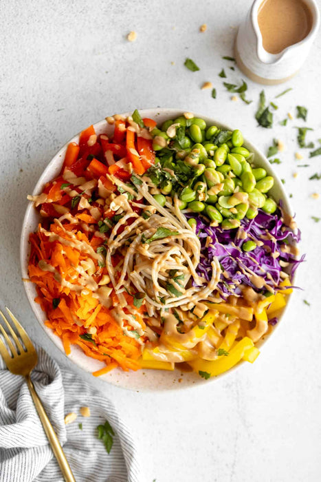 Peanut Thai Salad (Vegan)
