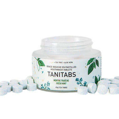 Mouthwash Tablets - Reusable Jar (124 Tabs)