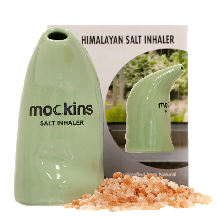 Himalayan Pink Salt Inhaler - Green
