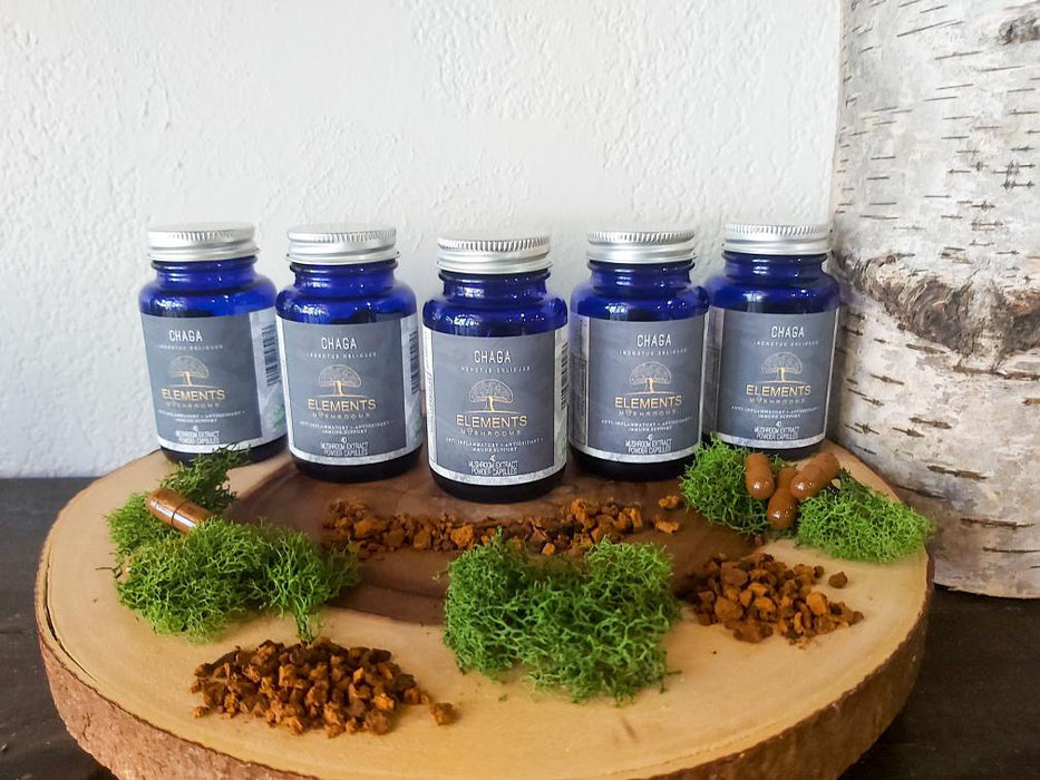 Chaga - Veggie Capsules (40ct)