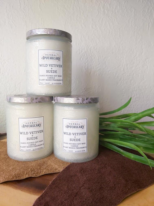 Wild Vetiver & Suede