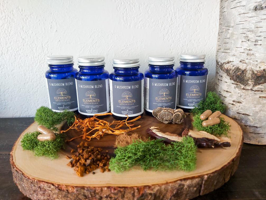 5 Mushroom Blend - Veggie Capsules (40ct)