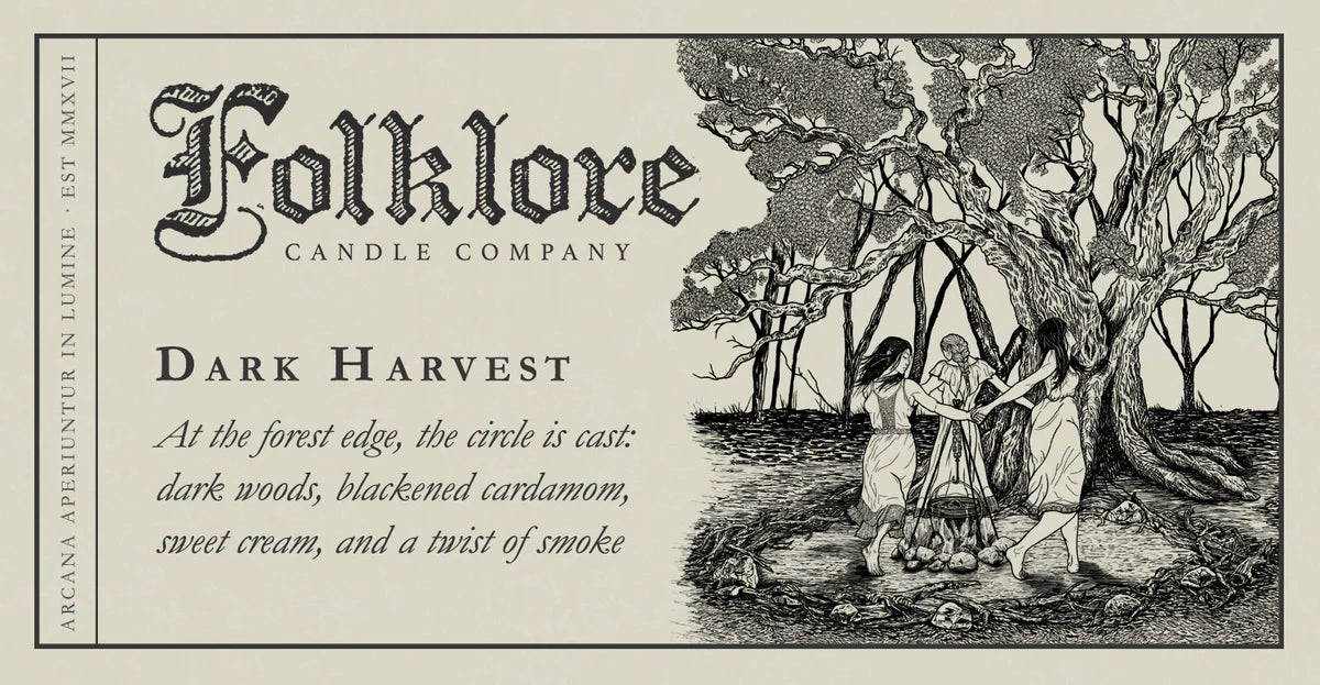 Dark Harvest by Folklore Candles