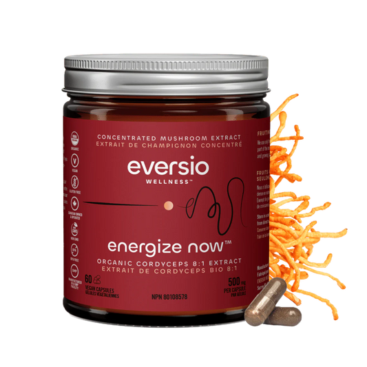 ENERGIZE Now - Organic Cordyceps 8:1 Extract Capsules