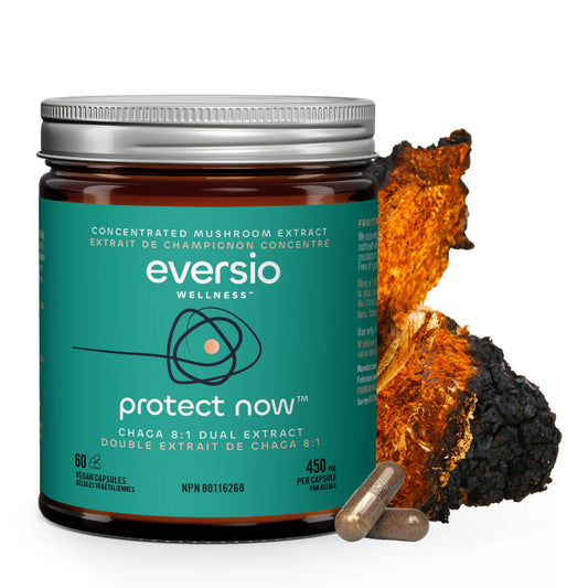 PROTECT Now - Organic Chaga 8:1 Dual Extract Capsules