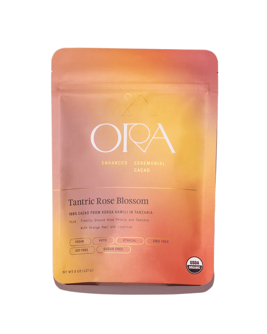 Tantric Rose Blossom - Ceremonial Cacao (227g)