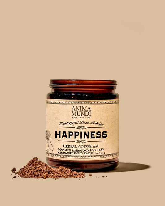 Happiness Powder: Herbal Coffee, Serotonin & Dopamine (5oz)
